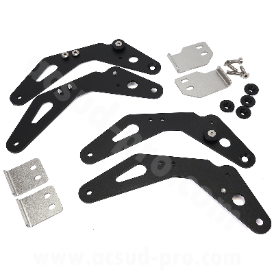 ADATTATORI COOCASE PER TELAIETTI GIVI O KAPPA PER VALIGE LATERALI (VERTICALI)