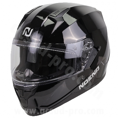 CASQUE INTEGRAL DOUBLE ECRAN NOEND SC-33 NOIR BRILLANT   XXL    