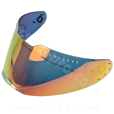 IRIDIUM RED VISOR HELMETS NOEND SC-36       