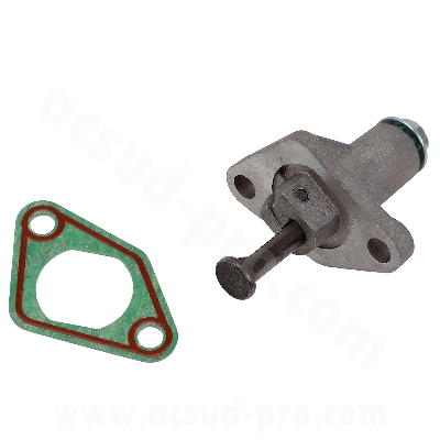 TENDEUR DE CHAINE DE DISTRIBUTION AVEC JOINT PIAGGIO COMMUN A LA GAMME MAXISCOOTER 125 A 500CC / MOTOS APRILIA ( OEM :82650R ) ( QUALITE ORIGINE )