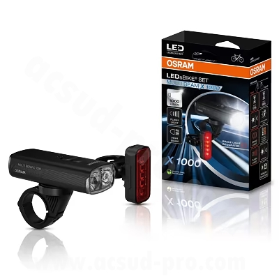 ILLUMINAZIONE OSRAM LED ANTERIORE POSTERIORE MULTI BEAM  X 1000