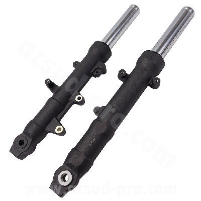 PAIRE DE TUBES DE FOURCHE ADAPT  HONDA FORZA 125-350CC 2021-2024 (OEM : 51400-K1B-T01 + 51500-K1B-T01 )