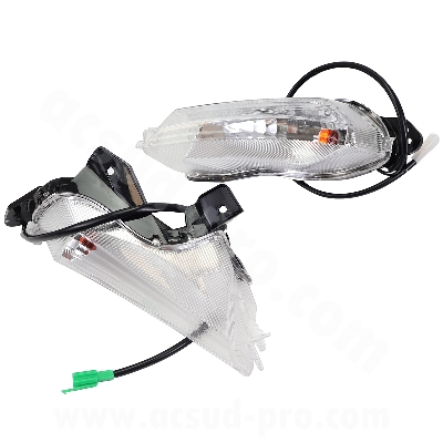 INTERMITENTE DELANTERO  YAMAHA 125-300-400CC  XMAX 2018-2020 ( OEM : B74-H3310-10 + B74-H3320-10 )  (HOMOLOGUE CE)       