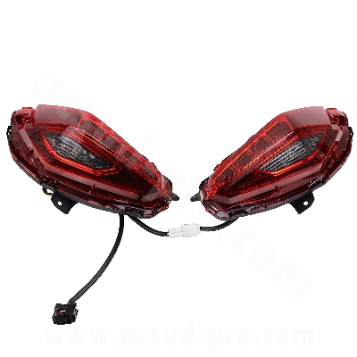 CLIGNOTANT ARRIERE  ADAPT. YAMAHA 125-250-300CC XMAX 2023-2026 ( OEM : BKA-H4710-00 + BKA-H4730-00 ) (HOMOLOGUE CE) 