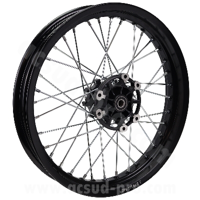 JANTE AVANT ADAPT RIEJU MRT PRO 50CC ( 2.50 x 17 ) NOIR 
