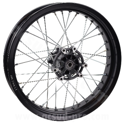 JANTE ARRIERE  ADAPT. RIEJU MRT PRO 50CC ( 3.50 x17 ) NOIR 