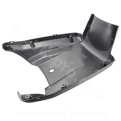 BAS DE CAISSE / CACHE INFERIEUR CHASSIS ADAPT. MBK STUNT 2005-2012  / YAMAHA SLIDER 2005-2012 NOIR ( OEM : 5JH-F83850-000 )