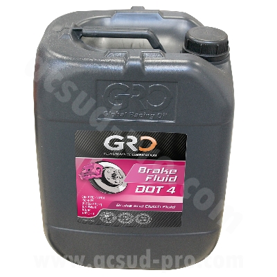 LIQUIDO FRENI GLOBAL RACING OIL DOT 4 ( BIDONE DA 20L) GRO