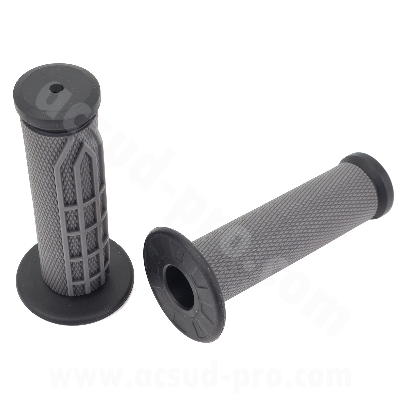 REVETEMENT POIGNEE MOTO NOEND OFF ROAD GRIS (LA PAIRE)