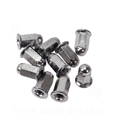 VIS ECHAPPEMENT ADAPT. SCOOTER CHINOIS GY6 / TNT MOTOR ROMA / DIXON ( M8 X 25MM )  ( SACHET 10PCS )