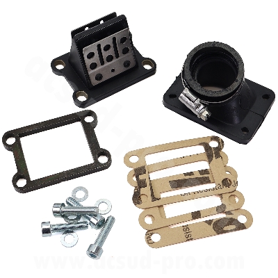 TUBO DE ADMISION Y CAJA DE LAMINAS MVT AM6 Ø 19-21 ( CL01 )