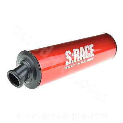 TERMINAL ESCAPE MVT S-RACE SP2 de 50 cc para EC23/24/26, rojo