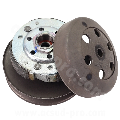 EMBRAYAGE SCOOTER TNT COMPLET ADAPT. PIAGGIO 50 LIBERTY, ZIP, PRIMAVERA, SPRINT 4T EURO3 -CM1001075 - QUALITE ORIGINE 