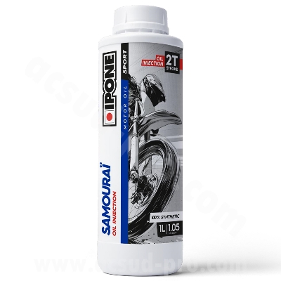 IPONE 2T SAMOURAÏ RACING OIL INJECTION  100% SYNTHETIQUE (1 LITER CAN)