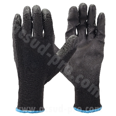GANTS ATELIER POLYURETHANE NOIR HOMOLOGUE CE - TAILLE 10 (XL) (PAIRE)