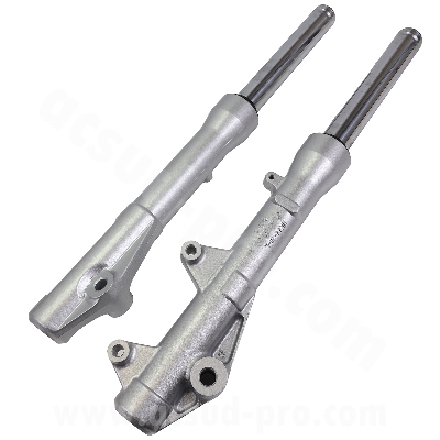 PAIRE DE TUBES DE FOURCHE ADAPT  HONDA VISION 110 2014-2025 (OEM : 51400-K44-D02 + 51500-K44-D02 )
