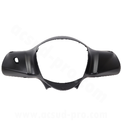COUVRE GUIDON ADAPT. PIAGGIO LIBERTY 50 -125CC 2014-2023 NOIR MAT  (OEM : 1B0013546)  