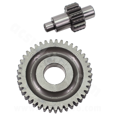 KIT TRANSMISSION SECONDAIRE JASIL ADAPTABLE MBK BOOSTER / NITRO 14-41