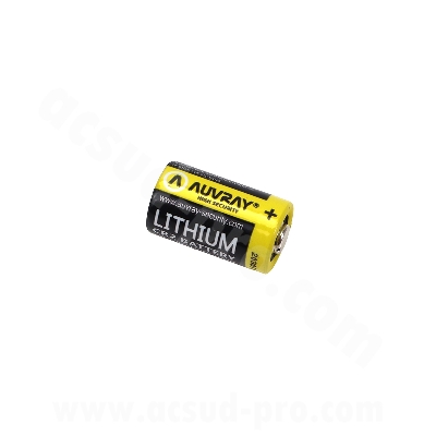 BATTERIE  LITHIUM CR2 3V  (  ANTIVOLS BLOC DISQUE 603036 / 603091A  )  1PCS  