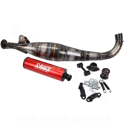 MARMITTA MVT S RACE SP2 PEUGEOT MVL / SP PASSAGGIO A DESTRA OMOLOGATA TPSI EC26