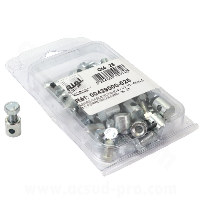 25 PIECES CABLE CLIP 3 MM 42900