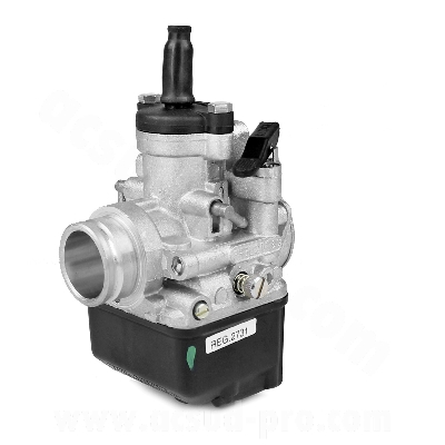 CARBURATEUR DELLORTO PHBL 25 BS (MONTAGE SOUPLE - SANS GRAISSAGE - STARTER A LEVIER) REF 2731