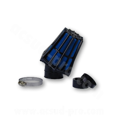 AIR FILTER CARENZI R-EVOLUTION 30  28/35 BLK/BLU