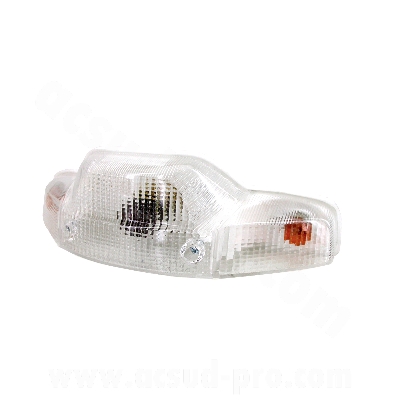 STOP / FANALE / FARO POSTERIORE VETRO TRASPARENTE MBK 50 BOOSTER / YAMAHA 50 BWS 1990-1998 
