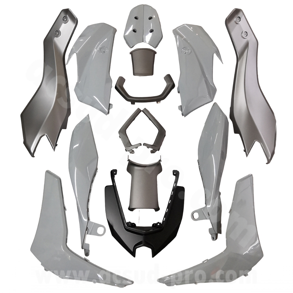 KIT HABILLAGE NMAX125 2025 GRIS NAR